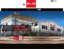 Tablet Screenshot of eliz.com.tr